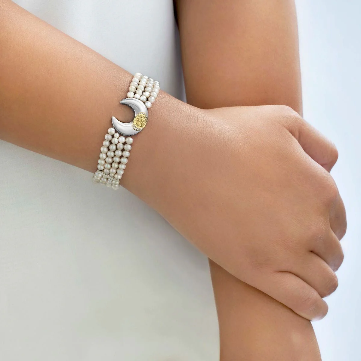 Beaded Crescent Bracelet - Image 5
