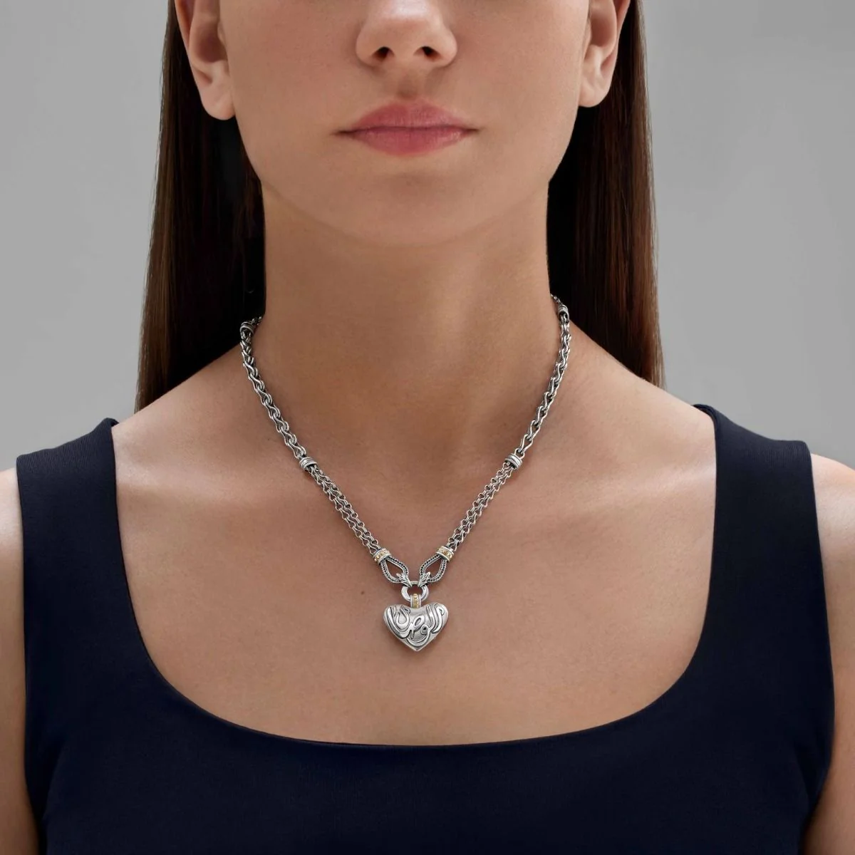 Fallahy Heart Necklace - Image 3