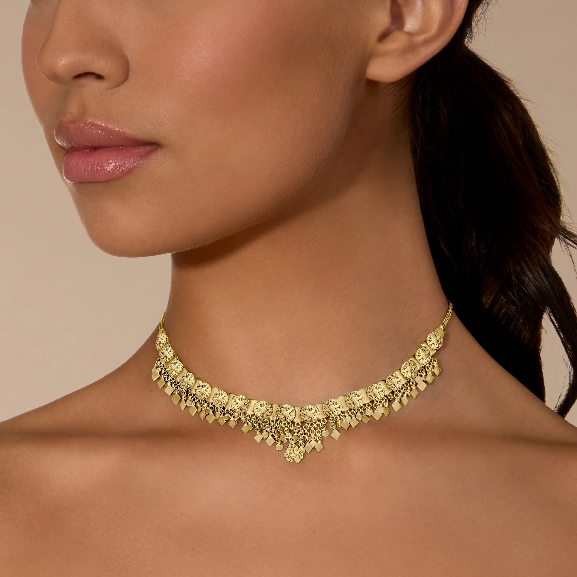 Gold Garden of Happiness Choker - Image 2