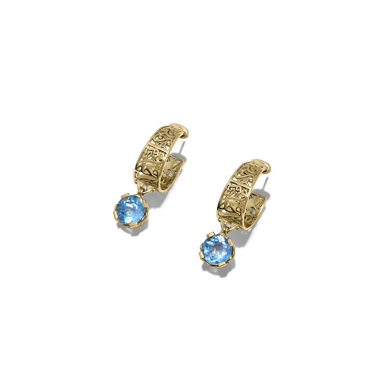 Gold Harmony Hoop Earrings