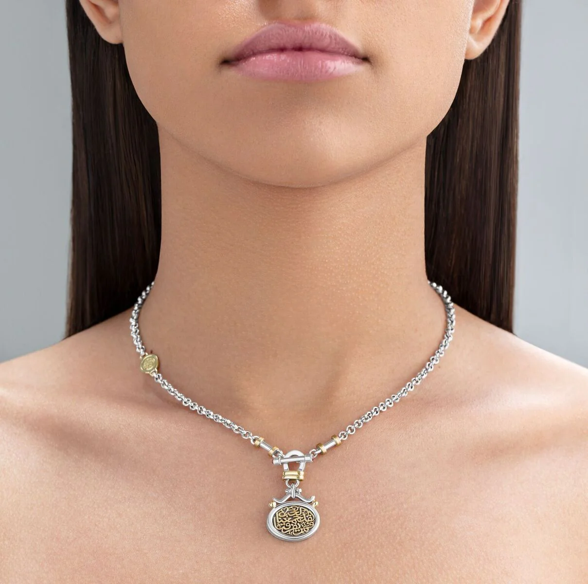 Love T-Lock Necklace - Image 2