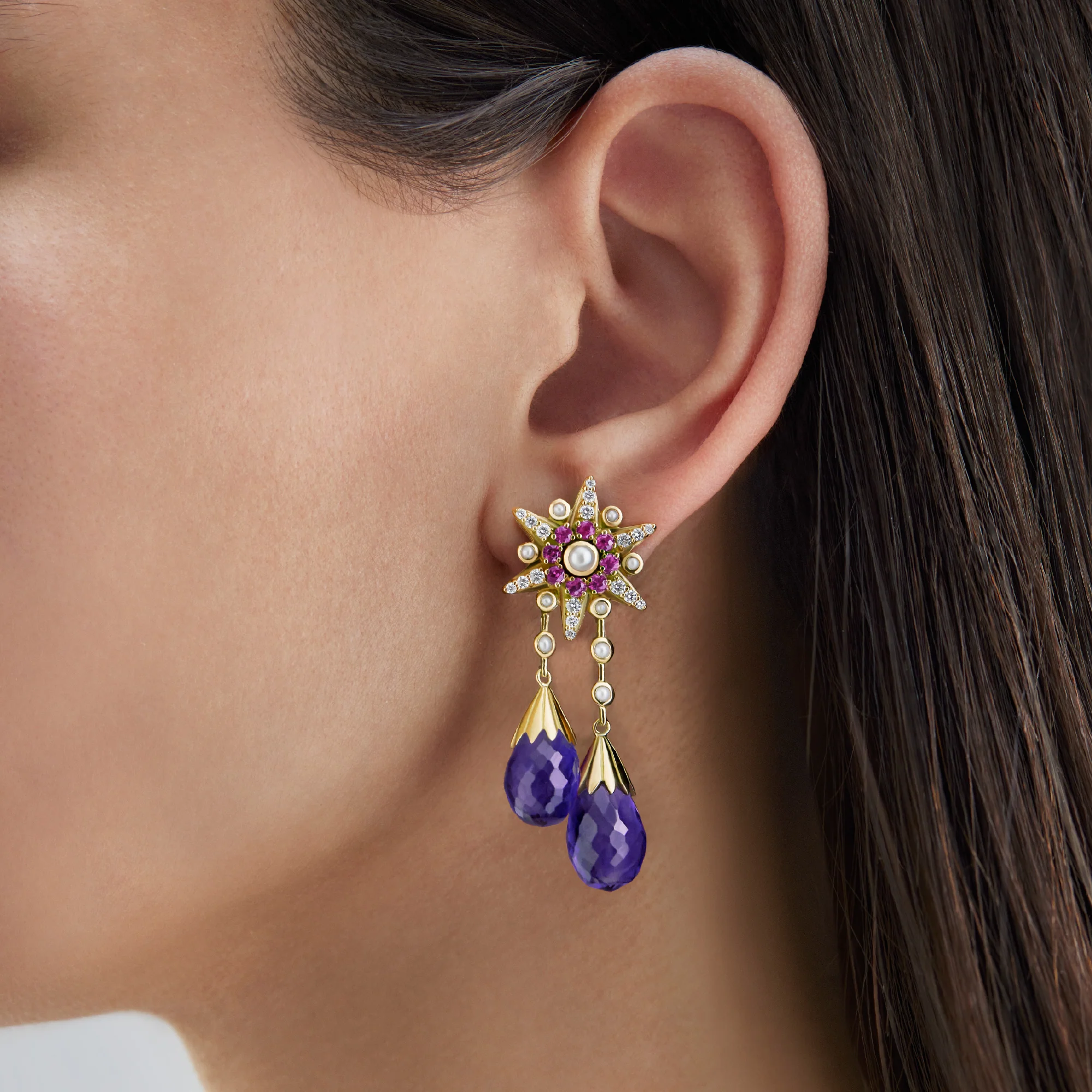 Star Earrings - Image 3