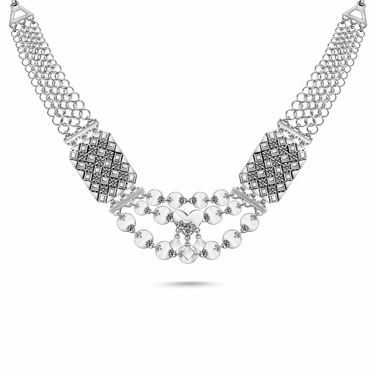 Tribal Heart Choker
