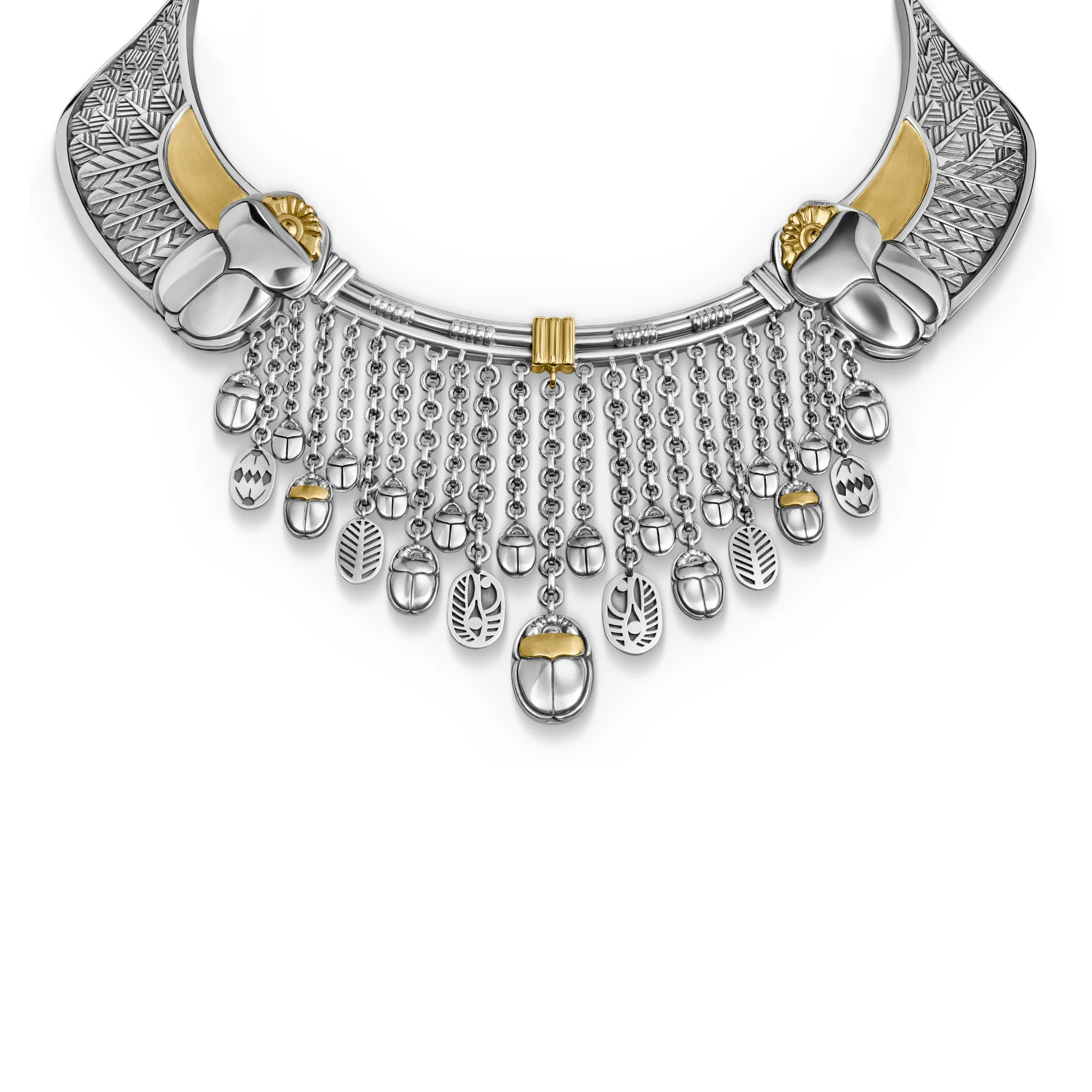 Winged Scarab Necklace
